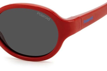 Napszemüvegek Polaroid Junior PLDK004/S C9A/M9 Polarized Ovális Vörös