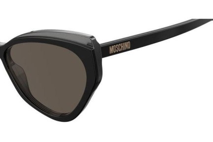 Napszemüvegek Moschino MOS081/S 08A/IR Cat Eye Fekete