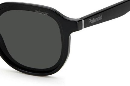 Napszemüvegek Polaroid PLD6162/S 807/M9 Polarized Kerek Fekete