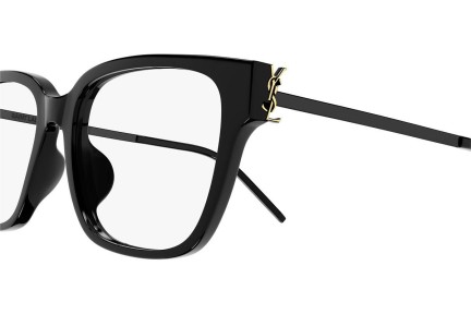 szemüvegeinket Saint Laurent SLM48O_A/F 001 Cat Eye Fekete