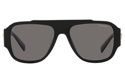 Napszemüvegek Versace Macy'S Aviator VE4436U GB1/81 Polarized Flat Top Fekete