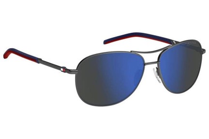 Napszemüvegek Tommy Hilfiger TH2023/S R80/ZS Pilota Ezüst