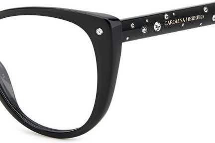 szemüvegeinket Carolina Herrera HER0150 807 Cat Eye Fekete