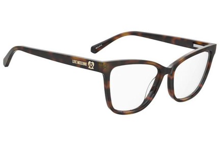 szemüvegeinket Love Moschino MOL615 05L Cat Eye Havana