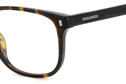 szemüvegeinket Dsquared2 D20079 086 Szogletes Havana