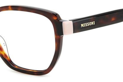 szemüvegeinket Missoni MIS0134 086 Szogletes Havana