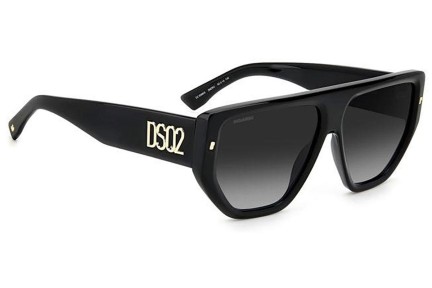 Napszemüvegek Dsquared2 D20088/S 2M2/9O Flat Top Fekete