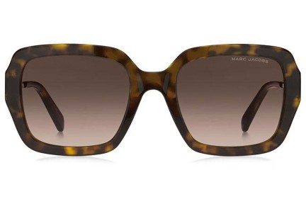 Napszemüvegek Marc Jacobs MARC652/S 086/HA Szogletes Havana