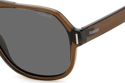 Napszemüvegek Polaroid PLD6193/S 09Q/M9 Polarized Pilota Barna