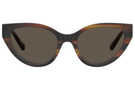 Napszemüvegek Love Moschino MOL064/S 05L/70 Cat Eye Havana