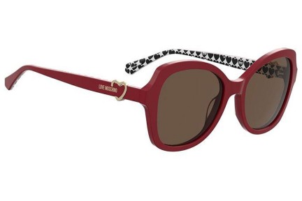 Napszemüvegek Love Moschino MOL059/S C9A/70 Cat Eye Vörös