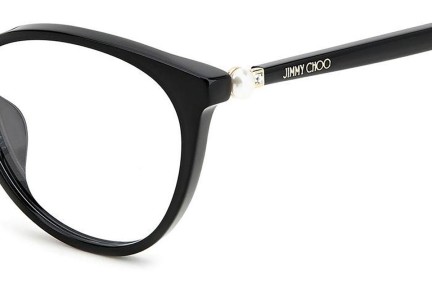 szemüvegeinket Jimmy Choo JC378/G 807 Cat Eye Fekete