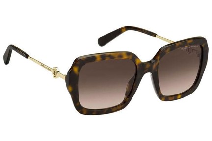 Napszemüvegek Marc Jacobs MARC652/S 086/HA Szogletes Havana