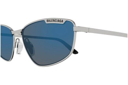 Napszemüvegek Balenciaga BB0277S 003 Különleges Ezüst