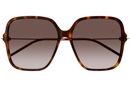 Napszemüvegek Gucci GG1267S 002 Oversize Havana