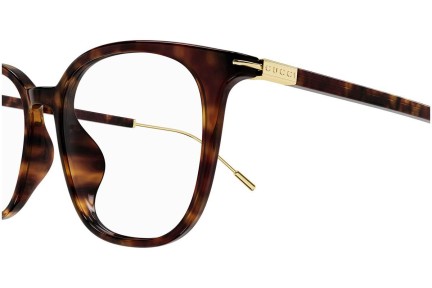 szemüvegeinket Gucci GG1276OK 002 Szogletes Havana