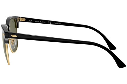 Napszemüvegek Ray-Ban Clubmaster RB3016 901/58 Polarized Browline Fekete