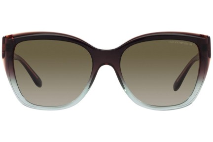 Napszemüvegek Emporio Armani EA4198 59898E Cat Eye Barna