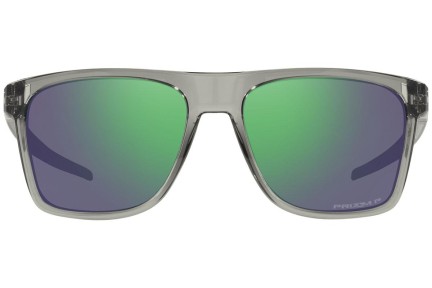 Napszemüvegek Oakley Leffingwell OO9100-10 Polarized Szogletes Szürke