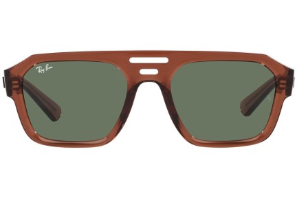 Napszemüvegek Ray-Ban Corrigan RB4397 667882 Flat Top Barna