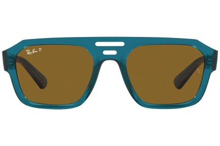 Napszemüvegek Ray-Ban Corrigan RB4397 668383 Polarized Flat Top Kék