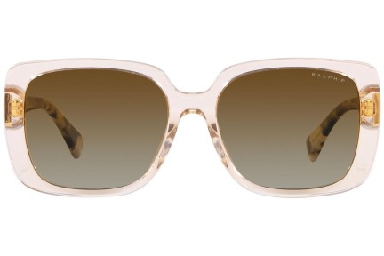 Napszemüvegek Ralph by Ralph Lauren RA5298U 6072T5 Polarized Szogletes Bézs