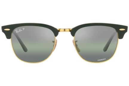 Napszemüvegek Ray-Ban Clubmaster Chromance Collection RB3016 1368G4 Polarized Browline Zöld