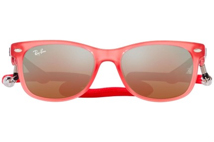 Napszemüvegek Ray-Ban Junior New Wayfarer Junior RJ9052S 7145A8 Szogletes Rózsaszín