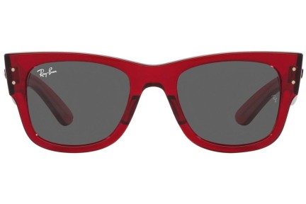 Napszemüvegek Ray-Ban Mega Wayfarer RB0840S 6679B1 Szogletes Vörös