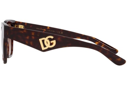 Napszemüvegek Dolce & Gabbana DG4437 502/13 Cat Eye Havana