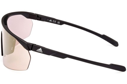 Napszemüvegek Adidas Sport SP0075 02G Single Lens | Shield Fekete