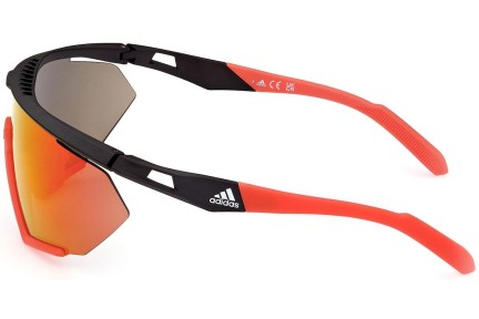 Napszemüvegek Adidas Sport SP0071 05L Single Lens | Shield Fekete