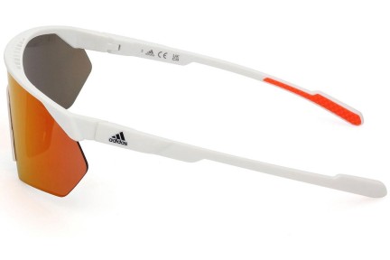 Napszemüvegek Adidas Sport SP0076 21L Single Lens | Shield Fehér