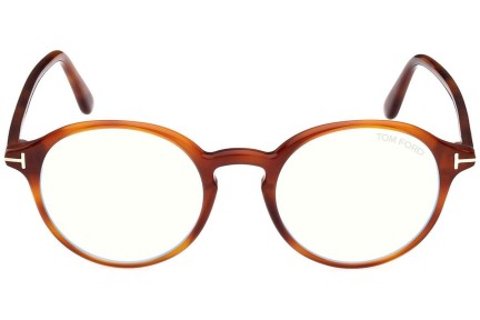 szemüvegeinket Tom Ford FT5867-B 053 Kerek Havana