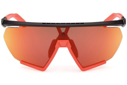 Napszemüvegek Adidas Sport SP0071 05L Single Lens | Shield Fekete