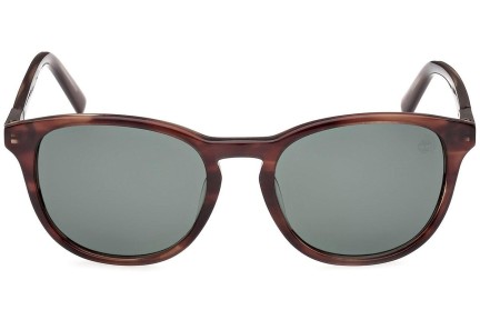 Napszemüvegek Timberland TB9319 48R Polarized Kerek Barna