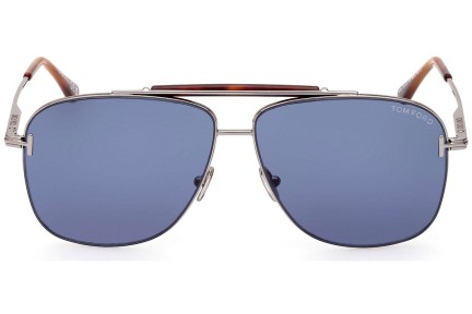 Napszemüvegek Tom Ford FT1017 14V Pilota Ezüst