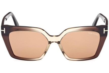 Napszemüvegek Tom Ford FT1030 47J Cat Eye Barna