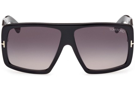 Napszemüvegek Tom Ford FT1036 01B Szogletes Fekete