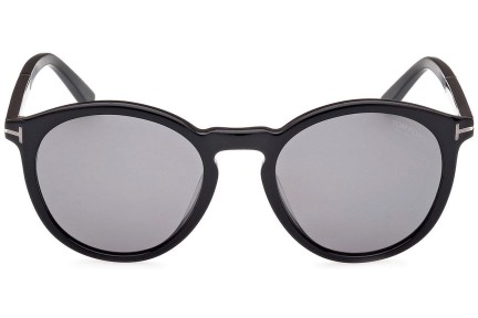 Napszemüvegek Tom Ford FT1021-N 01D Polarized Kerek Fekete