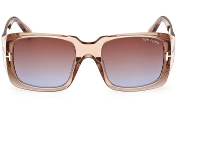 Napszemüvegek Tom Ford FT1035 45F Szogletes Barna