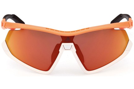 Napszemüvegek Adidas Sport SP0055 21L Single Lens | Shield Narancssárga