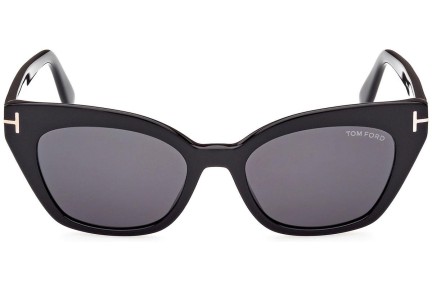 Napszemüvegek Tom Ford FT1031 01A Cat Eye Fekete