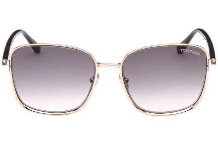 Napszemüvegek Tom Ford FT1029 28B Szogletes Arany