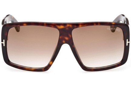 Napszemüvegek Tom Ford FT1036 52F Szogletes Havana