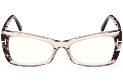 szemüvegeinket Tom Ford FT5879-B 057 Cat Eye Szürke