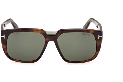 Napszemüvegek Tom Ford FT1025 56N Szogletes Havana