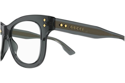 szemüvegeinket Gucci GG1086O 008 Szogletes Szürke