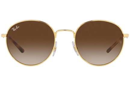 Napszemüvegek Ray-Ban RB3681 001/13 Kerek Arany