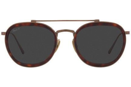 Napszemüvegek Persol PO5008ST 801648 Polarized Kerek Havana